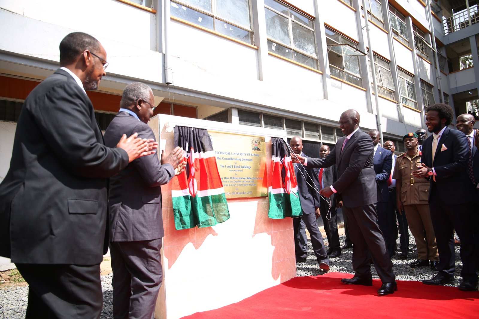 His Excellency Hon. Dr William Samoei Ruto, The President of the Republic of Kenya, visits TU-K