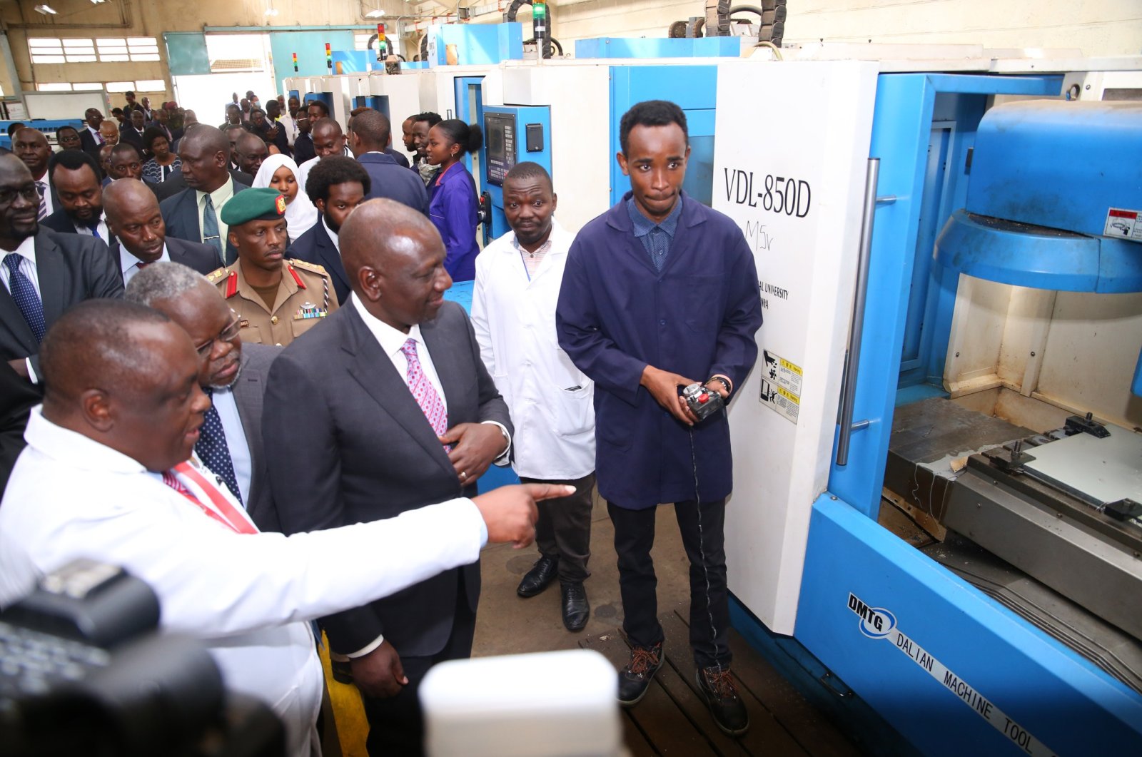 His Excellency Hon. Dr William Samoei Ruto, The President of the Republic of Kenya, visits TU-K