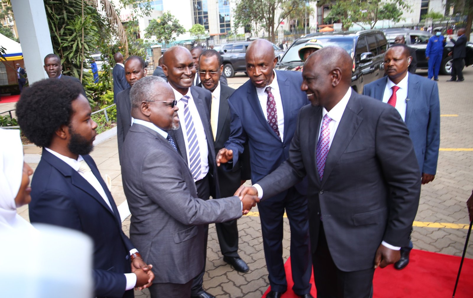 His Excellency Hon. Dr William Samoei Ruto, The President of the Republic of Kenya, visits TU-K