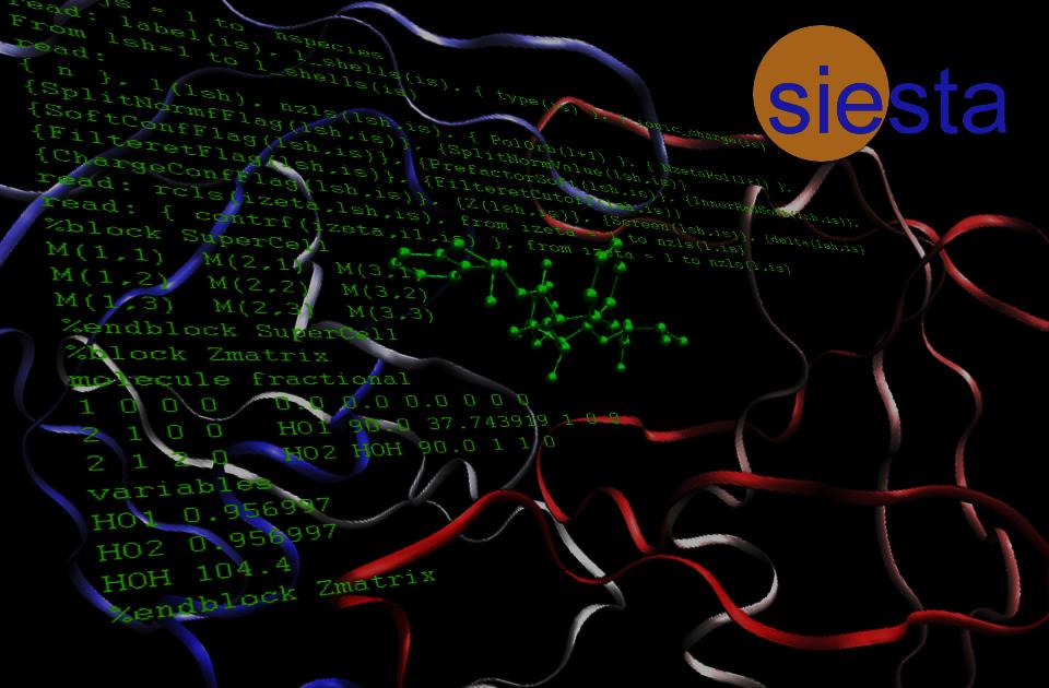 East African School on Density Functional Theory and Applications using the SIESTA code